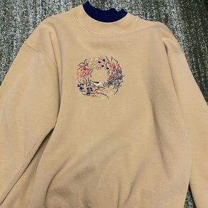 vintage bird crewsweater